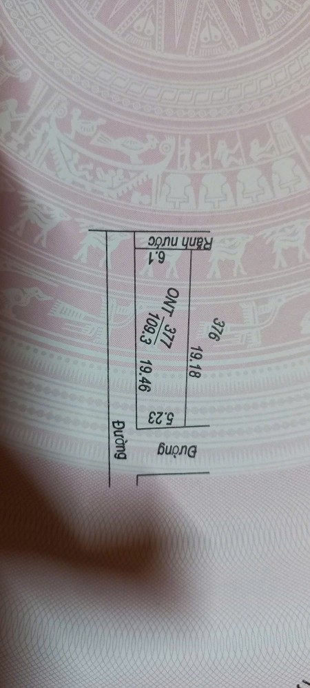 Chính chủ cần bán nhanh Đất 2 mặt tiền + 1 mặt lưu không, nở hậu. (Nghĩa Thái, Nghĩa Hưng, Nam Định)