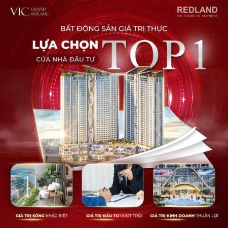 Nhận ngay 10% khi mua căn hộ cao cấp Vic Grand Square Việt Trì