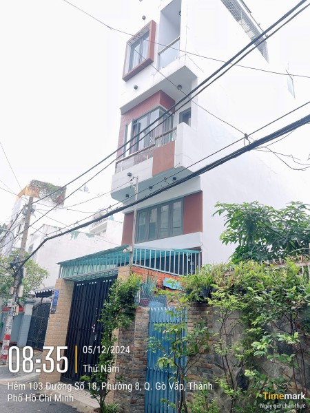 Cần bán căn nhà cho thuê dịch vụ mini, đường 18 Quang Trung, giá 8,5 tỷ (có thương lượng).