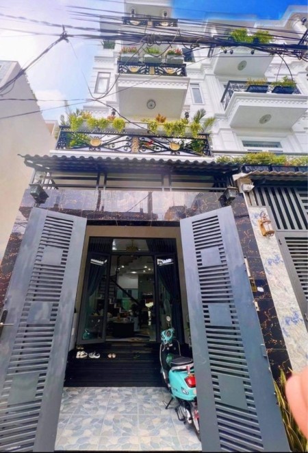 Bán nhà 4 tầng, 4x15, hẻm xe hơi Lê Đức Thọ Gò Vấp, nhỉnh 6 tỷ