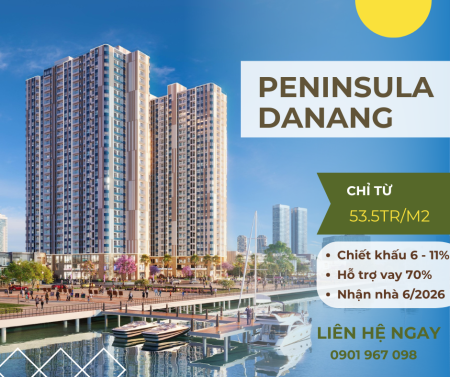 Tổ hợp căn hộ bên bờ sông Hàn Đà Nẵng mở bán giỏ hàng đợt cuối năm - Chiếc khấu đến 11%
