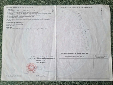 Chủ nợ bank cần bán gấp đất mặt tiền Bàu Bàng, Bình Dương