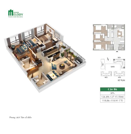 All in tổ hợp căn hộ NO2 NO3 NO4 Hà Nội Melody Residences vị trí siêu đẹp.