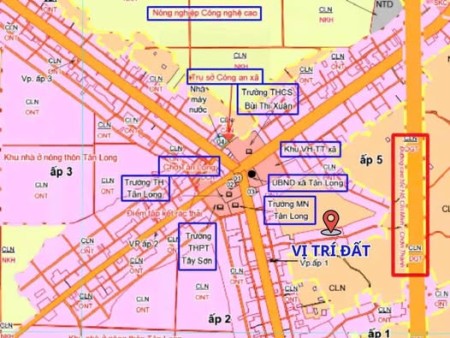Đất nền tại Tân Long, Phú Giáo, Bình Dương đang chờ đón chủ mới!