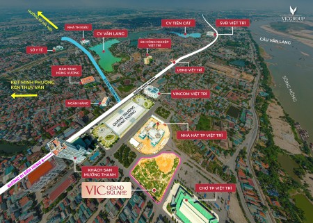 Căn STUDIO cuối cùng tại VIC Grand Square Việt Trì