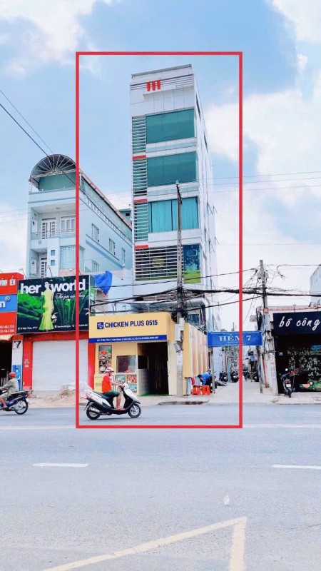 Cho thuê nhà 5 tầng góc hẻm Mậu Thân, Ninh Kiều, Cần Thơ
