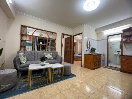 Chung cư Trương Quyền, Phường 6, Quận 3: 70m2, 2 p ngủ, 1wc, NT, 10tr