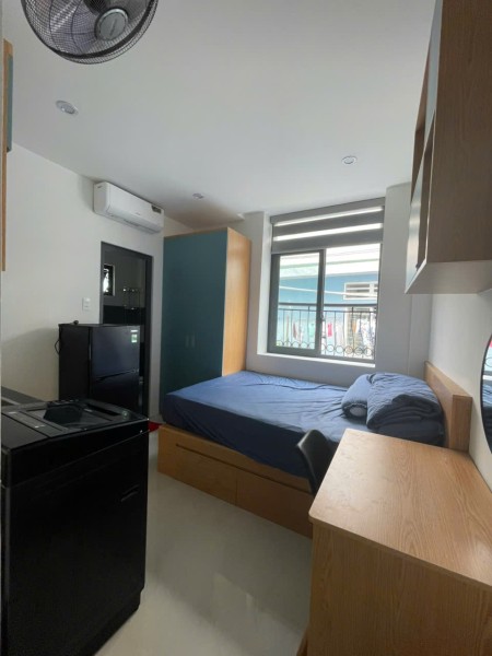 CHDV mới tại Trần Khắc Chân, P. 9, Phú Nhuận. Full nội thất, Ban công và cửa sổ lớn từ 5 triệu/tháng