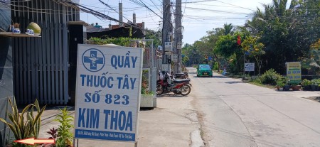 Lô đất hiếm MẶT TIỀN MỘT QUANG. TP Mỹ Tho. Đối diện Karaoke Ozon.