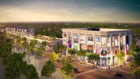 Dự án Square City nằm trong quần thể khu đô thị Nam Thái