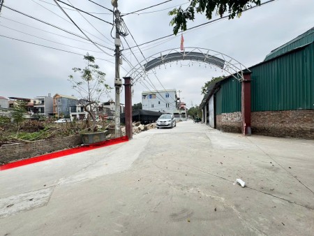 Bán lô đất mặt tiền kinh doanh - Tổ 11, Làng Gia Tân, TT Quang Minh, Mê Linh, HN