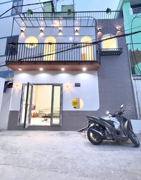 Mới 100% - 2 Tầng - Hẻm 3M - TT Phú Nhuận - 3 tỷ 8 TL