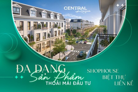 Căn nhà mặt phố Central Riverside Thanh Hóa đẹp nhất thị trường. Hotline: 0904521203