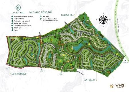 Biệt thự sang trọng, đẳng cấp với hơn 75 tiện ích tại Legacy Hills Hòa Bình