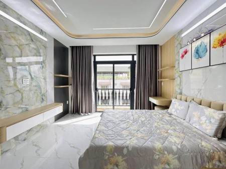 Nhà ngay Ngã Tư Bốn Xã - full nội thất cao cấp - 4m x 14,5m - giáp ranh Tân Phú - vào ở ngay