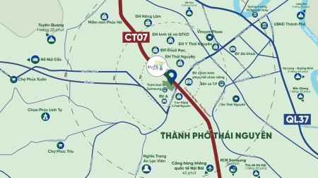 Cho thuê mặt bằng dự án Tecco Elite City tại Thái Nguyên