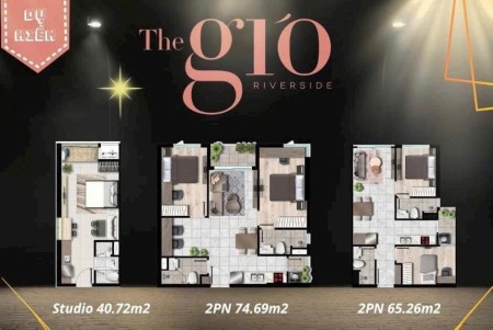 Căn hộ The Gió Riverside - Cđt An Gia: 10 phút đến trung tâm giá từ 1,6 tỷ!
