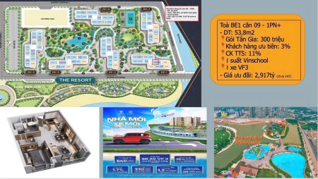 Hàng THƠM CĐT căn hộ BEVERLY 1PN+ Vinhomes Grand Park
