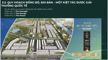 Chỉ 1 tỷ - Đón tiềm năng tăng giá trong tương lại với DIC VICTORY Hậu Giang
