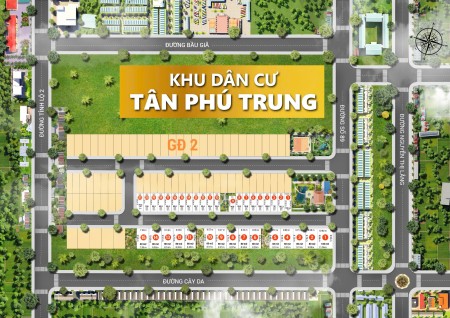 Mở bán đất nền Củ Chi, Tân Phú Trung - Giá chỉ từ 1.9 tỷ