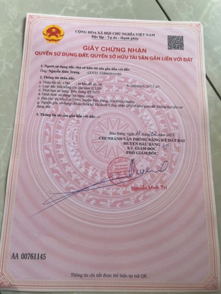 Đường Tạo Lực Bàu Bàng - Phú Giáo - Tân Uyên