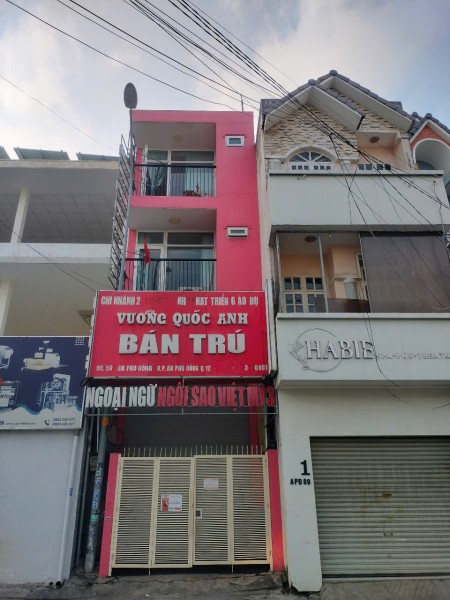 Bán nhà 3 tầng - 2 mặt tiền – Nhà mới đẹp - Quận 12, TP.HCM