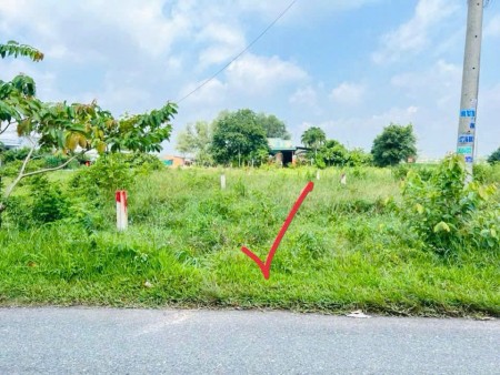 Bán Đất Mặt Tiền Nhựa Góc Rừng Xã An Nhơn Tây, Diện Tích 106m2, Sổ Hồng Riêng, Xây Dựng Tự Do