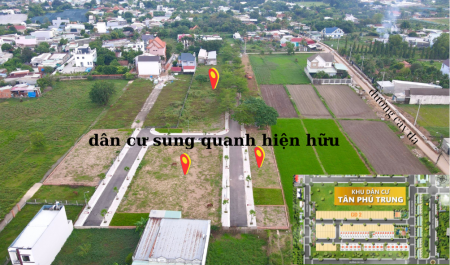 Chủ cần bán 90 lô đất khu dân cư Tân Phú Trung mặt tiền 10m 1tỷ950 bao công chứng