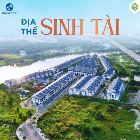 Bán nhà phố 5X27, 3 phòng ngủ, 1 trệt 2 lầu (Palm City Novaland)