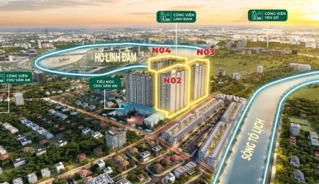 Chung cư cao cấp Melody Linh Đàm chỉ từ 55tr/m2