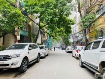Bán nhà LK Mậu Lương 50m2 x 5 tầng, Phân lô, Ô Tô Vào nhà, Vỉa Hè Kinh Doanh, sẵn ô chờ thang máy