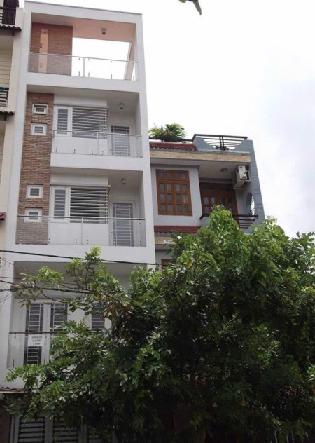 Gò Vấp, bán nhà mặt tiền Tân Sơn, KC 5 tầng, DT 4x16m