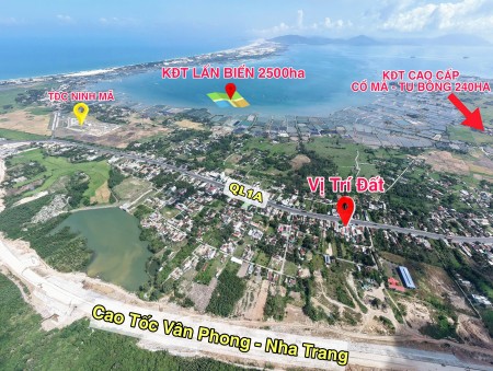 Cơ hội đầu tư sinh lời – Bán đất mặt tiền QL1A, hướng biển – Cạnh KĐT Cổ Mã - Tu Bông (SunGroup)