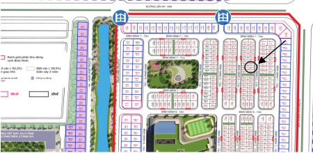 Liền kề khu đóng BM giãn xây 96m giá siêu tốt chỉ 15,3 tỷ tại Vinhomes Đan Phượng
