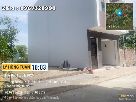 Chính chủ bán lô đất Nghĩa Hương, Diện tích 5m chiều dài 18m, Mặt đường DH02 xã Nghĩa Hương