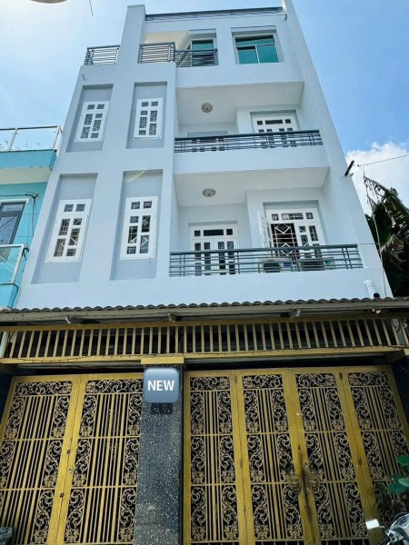 Tân Bình, bán nhà trục hẻm 118 Phan Huy Ích, 4 tầng + sân thượng, diện tích 7x15m