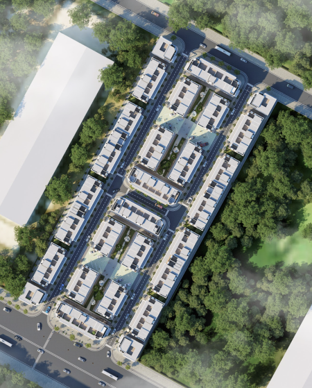 Sang tên căn góc Palmy Biztown – HDB Thanh Trì – Gần ga Ngọc Hồi – 80m² – Giá chỉ 146 triệu/m²