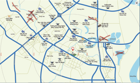 Bán căn liền kề Palmy Biztown – HDB Thanh Trì – 80m² – Giá chỉ 151 triệu/m²