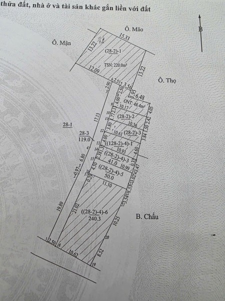 Chính chủ cần bán nhà riêng, đất nền thổ cư