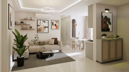 Căn hộ 75m2 Hoàng Kim Thế Gia sổ hồng sẵn, nhà mới, TT 900tr ở ngay