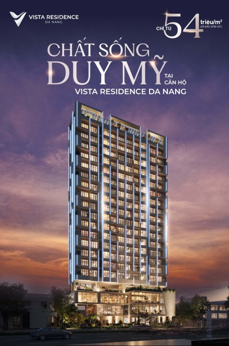 Quỹ căn hộ 2PN và 3PN cuối cùng Vista Residence Đà Nẵng, giá chỉ 4tỷ1xx gồm thuế, cuối năm nhận nhà