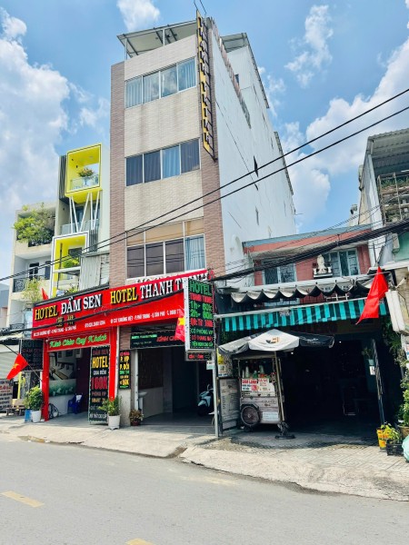 Bán KS mặt tiền Khuông Việt, sẵn thang máy, đang có sẵn 24 phòng có nội thất, đầu tư kinh doanh