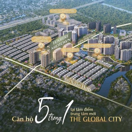 Bán căn hộ Lumiere Midtown tọa lạc ngay trung tâm đại đô thị The Global City
