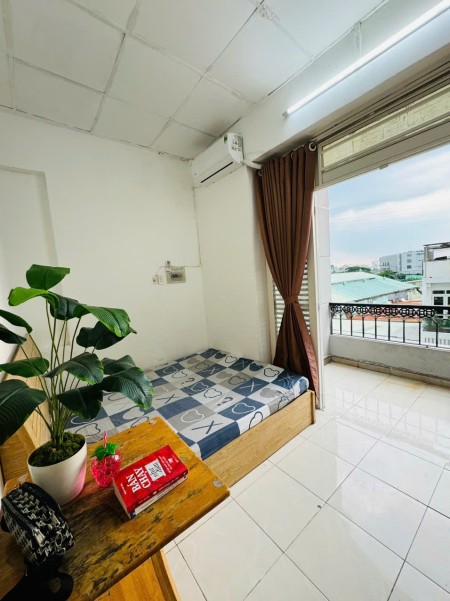 Phòng căn hộ mini bancon đẹp 14/10A đường 53, P. 14, Q. Gò Vấp (có máy lạnh, khóa vân tay)