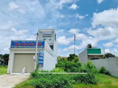Kẹt bank cần ra gấp 187,3m2 đất mặt tiền đường 42, xã Tân Thông Hội, huyện Củ Chi 800 triệu