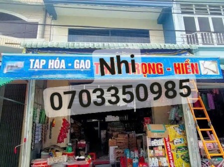 Bán nhanh nhà mặt tiền kinh doanh tạp hóa kv Bình Chánh - HCM giá 850tr