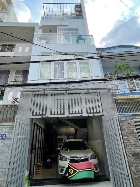 BÁN NHÀ MẶT TIỀN HẺM XE TẢI – NGAY PHAN HUY ÍCH P15 TÂN BÌNH - 4 TẦNG - 4PN -60M2 - CHỈ NHỈNH 7XTỶ