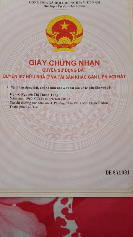 Bán 175m2 đất thổ cư dưới chân cầu ông tành