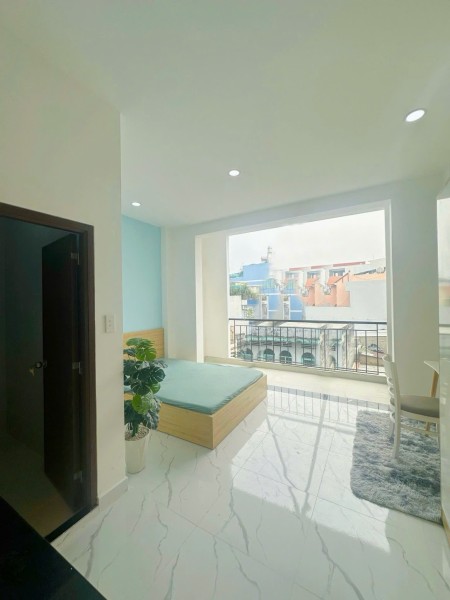 Phòng Studio bancon riêng full nội thất 28m2 - 71-79 Hồ Bá Kiện Quận 10 (Thang máy, khóa vân tay)