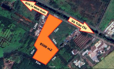 Cho thuê mặt bằng đường Kênh 9 KCN Lê Minh Xuân giá cực rẻ cho đầu tư.